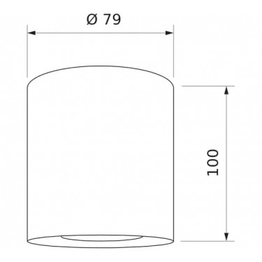 Накладной светильник Topper 9W 4200K черный жемчуг DLR021