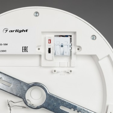 Светильник накладной CL-FIOKK-R180-12W Day4000-MIX (WH, 120 deg, 230V)