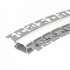 Встраиваемый гибкий профиль FANTOM-BENT-W23-SIDE-2000 ANOD