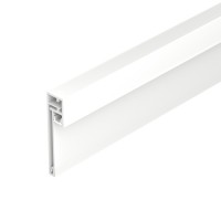 Накладной профиль-плинтус белый PLINTUS-H54B-2000 WHITE