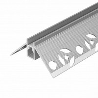 Профиль угловой под отделку DECORE-S6-EXT-COMFORT-2000 ANOD внешний Профиль угловой под отделку DECORE-S6-EXT-COMFORT-2000 ANOD внешний