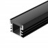 Профиль для подсветки пола черный FLOOR18-H15-3000 ANOD BLACK