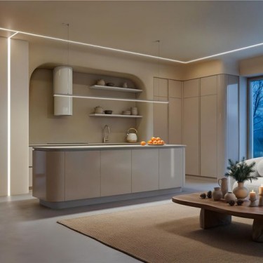Профиль для лент 2000x25x25мм LINE-2525-2000 ANOD