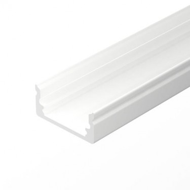 Профиль для лент белый 2000x17x8мм LINE-1708-2000 WHITE