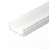 Профиль для лент белый 2000x17x8мм LINE-1708-2000 WHITE