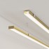 Профиль для лент золотой 2000x17x8мм LINE-1708-2000 ANOD GOLD