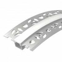 Встраиваемый гибкий профиль FANTOM-BENT-W12-TOP-2000 ANOD