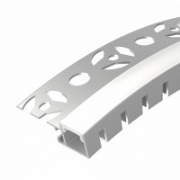 Встраиваемый гибкий профиль FANTOM-BENT-W12-TOP-EDGE-2000 ANOD