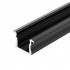 Профиль для лент черный 2000x23x14,4мм LINE-2315-F-2000 ANOD BLACK