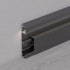 Профиль-плинтус с кабель-каналом PLINTUS-H80-2000 BLACK