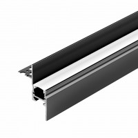 Профиль со скрытым фланцем черный СEIL-S14-SHADOW-T-2000 BLACK Профиль со скрытым фланцем черный СEIL-S14-SHADOW-T-2000 BLACK