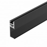 Встраиваемый профиль-плинтус черный PLINTUS-H35-F-2000 BLACK