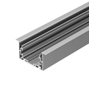 Профиль с экраном 69х35х2500мм S2-LINIA69-F-2500 ANOD+OPAL Профиль с экраном 69х35х2500мм S2-LINIA69-F-2500 ANOD+OPAL