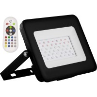 Светодиодный прожектор с пультом 20W RGB Feron LL-611 29701