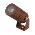 Уличный прожектор кортен KT-RAY-COLOR-R42-6W RGB (RS, 25 deg, 12V)