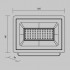 Светодиодный прожектор Flood 50W 4000K FL001-L50B4K
