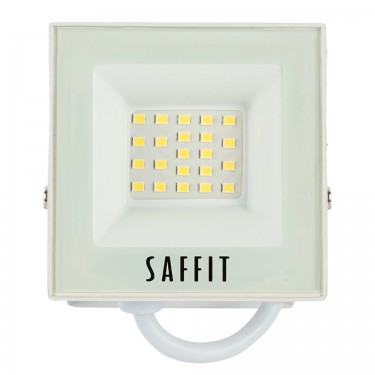 Светодиодный прожектор 10W 6400K белый SAFFIT SFL90-20 55071 Светодиодный прожектор 10W 6400K белый SAFFIT SFL90-20 55071