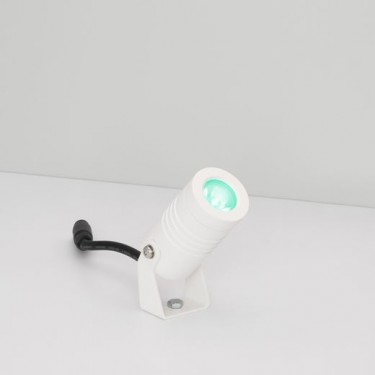 Уличный прожектор KT-RAY-COLOR-R42-6W RGB (WH, 25 deg, 12V)