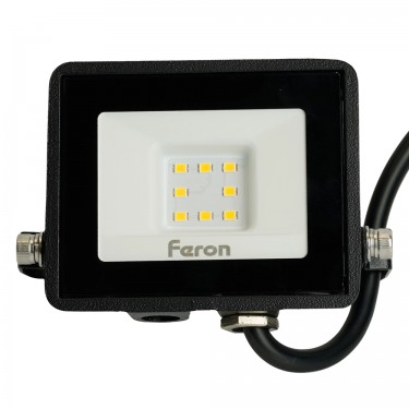 Светодиодный прожектор 10W 6400K Feron LL-918 29489