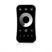 Кнопочный пульт SMART-801-52-4G-3SC-DIM Black (3V, 2.4G)