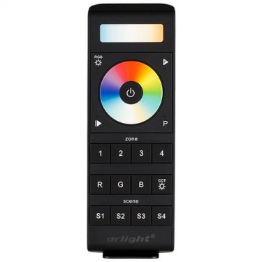 Мультизонный cенсорный пульт SR-2858Z4-5CH (RGB+CCT, 4 зоны)