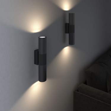 Настенный светильник Steel 40119/LED 4000К черный