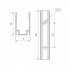 Держатель AURORA-1608-CLIP ANOD