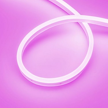 Гибкий неон пурпурный AURORA-PS-A120-16x8mm 24V Purple (10 W/m, IP65, 2835, 5m)