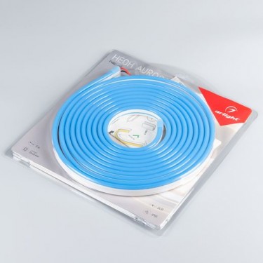 Гибкий неон синий AURORA-PS-A120-16x8mm 24V Blue (10 W/m, IP65, 2835, 5m)
