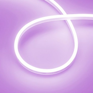 Гибкий неон пурпурный AURORA-PS-A120-12x6mm 24V Purple (10 W/m, IP65, 2835, 5m)