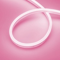 Гибкий неон розовый AURORA-PS-A120-16x8mm 24V Pink (10 W/m, IP65, 2835, 5m)