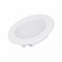 Тонкая круглая светодиодная панель DL-BL90-5W Warm White