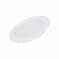 Тонкая круглая светодиодная панель DL-BL125-9W Warm White