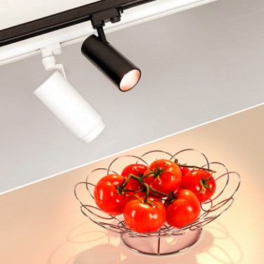 Трековый светильник LGD-ZEUS-4TR-R100-30W Warm SP3000-Fruit (BK, 20-60 deg, 230V)