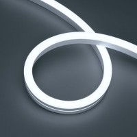 Гибкий неон HALO-SIDE-A160-15x25mm 24V White6000 (10 W/m, IP67, 5m, wire x1)