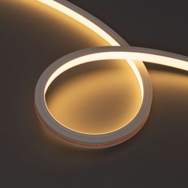 Гибкий неон MOONLIGHT-TOP-X320-13x12mm 24V Warm3000 (5 W/m, IP67, sauna, 15m, wire x2)