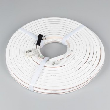 Гибкий неон MOONLIGHT-TOP-X320-13x12mm 24V White6000 (5 W/m, IP67, sauna, 15m, wire x2)
