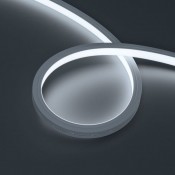 Гибкий неон MOONLIGHT-TOP-X320-13x12mm 24V White6000 (5 W/m, IP67, sauna, 15m, wire x2)