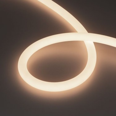 Гибкий неон MOONLIGHT-TOP-M768-D18mm 24V White-MIX 360deg (14.4 W/m, IP65, 2216, 5m, wire x1)