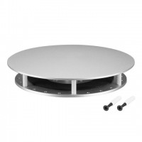Крепление MOONLIGHT-BASE-ROUND-D25-L Silver