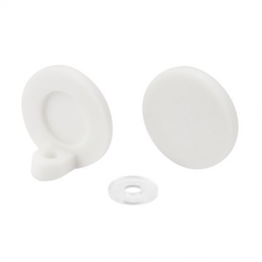 Заглушка MOONLIGHT-ROUND-30-CAP-SIDE-L-SET-WH