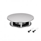 Крепление MOONLIGHT-BASE-ROUND-D25-S Silver