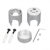 Крепление MOONLIGHT-CYL-D18-DUO-SILVER