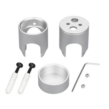 Крепление MOONLIGHT-CYL-D18-DUO-SILVER