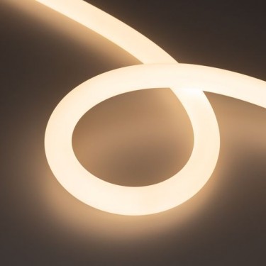 Гибкий неон MOONLIGHT-TOP-A336-D25mm 48V Warm3000 360deg (12.5 W/m, IP65, 2835, 20m, wire x1)