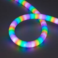 Гибкий неон SPI MOONLIGHT-BLACK-SIDE-G180-D25mm 12V RGB-PX2