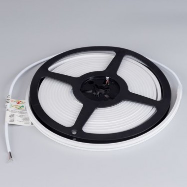 Гибкий неон MOONLIGHT-SIDE-A168-4x10mm 24V Blue (7.2 W/m, IP65, 5m, wire x2)