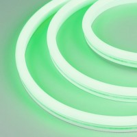 Гибкий неон WAVE-SIDE-A120-12x25mm 230V Green (12 W/m, IP67, 50m, wire x2)