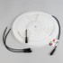 Гибкий неон WAVE-TOP-PU-H120-10x10mm 24V RGB (10 W/m, IP68, 5m, wire x2)