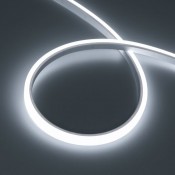 Гибкий неон WAVE-TOP-PU-A144-10x10mm 24V White5700 (5 W/m, IP68, 5m, wire x2)